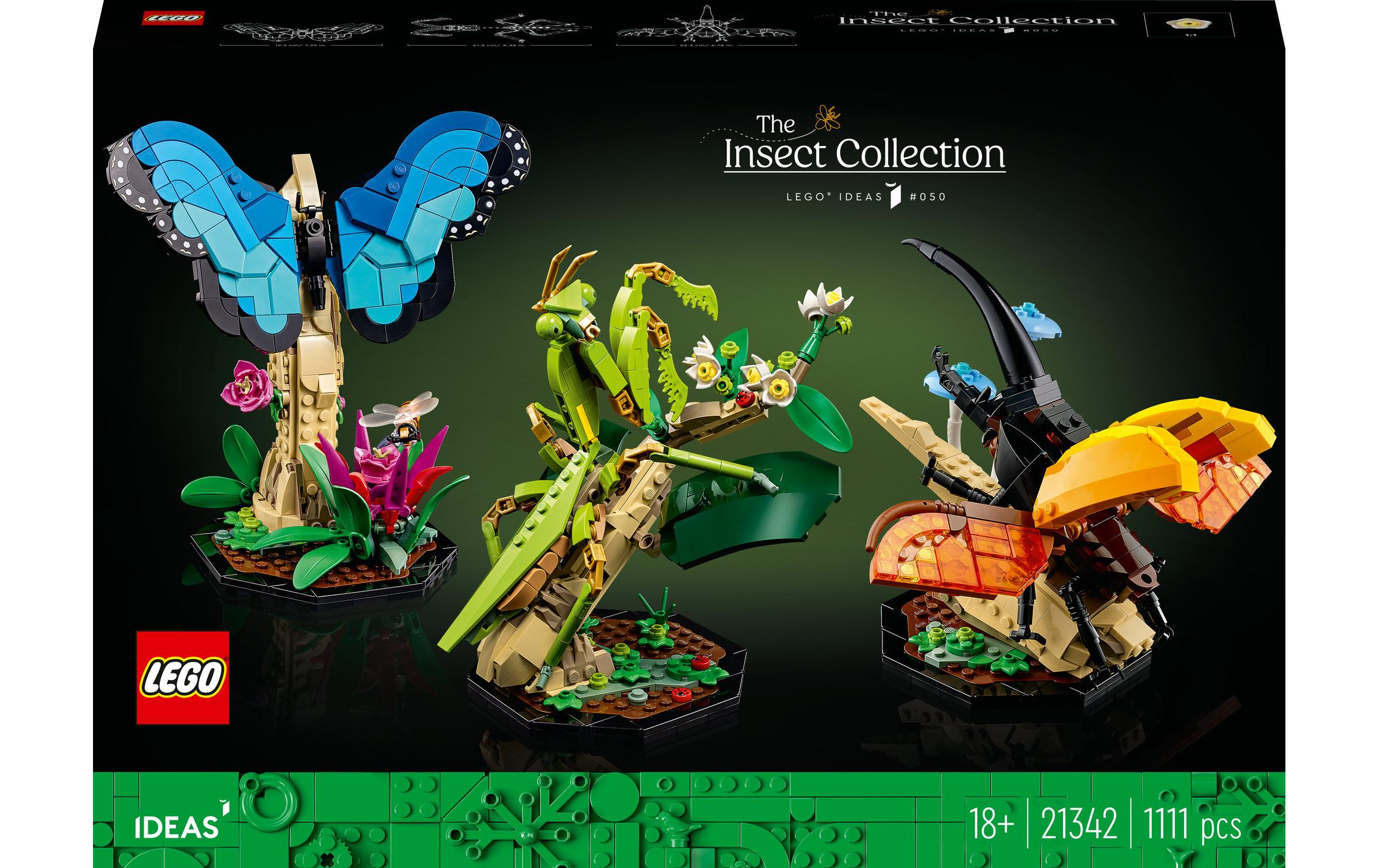 LEGO Die Insektensammlung Alter: 18+ Teile: 1111