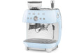 SMEG Espressomaschine 50's EGF03PBEU 230V, 1650W, 2.4l, Kegelmahlwerk