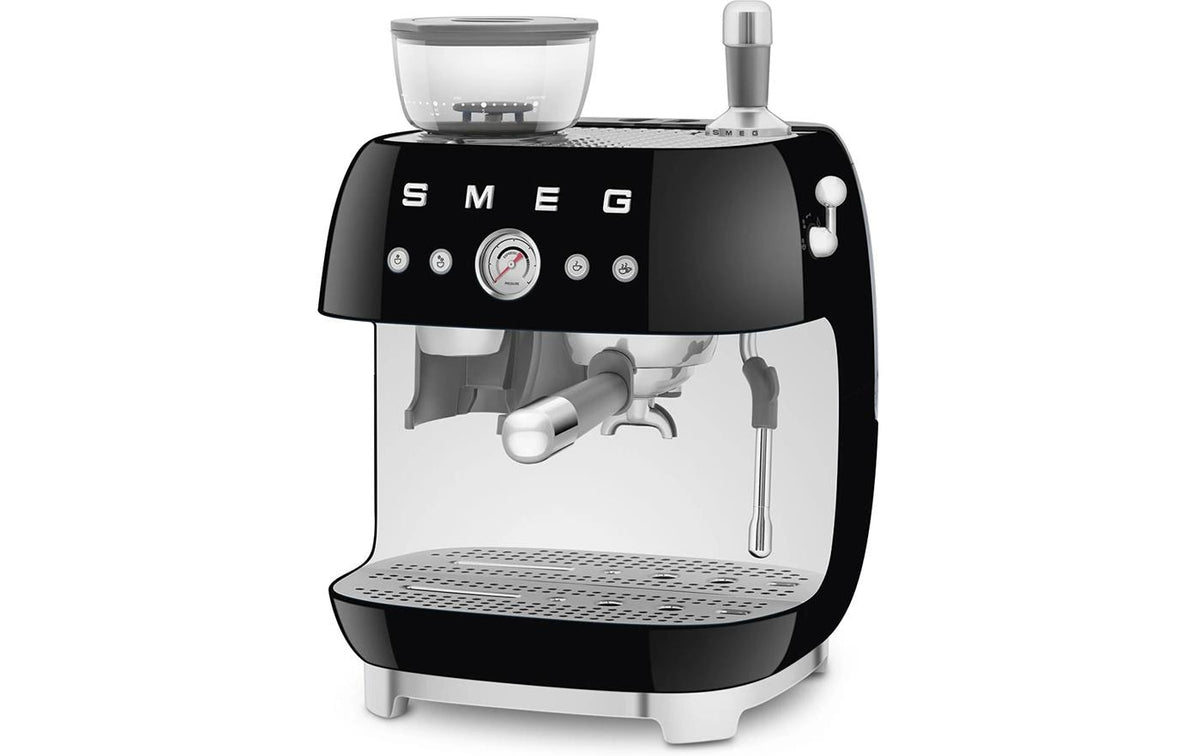 SMEG Espressomaschine 50's EGF03BLEU 230V, 1650W, 2.4l, Kegelmahlwerk