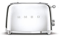 SMEG Toaster 50's TSF01SSEU 2 extra breite Toastschlitze, 950 Watt