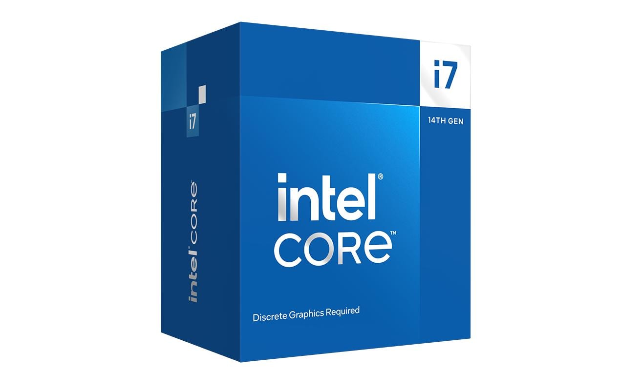 CPU Intel 20-Core i7-14700F/2.10 GHz LGA 1700, 33MB Cache, 65W, BOX