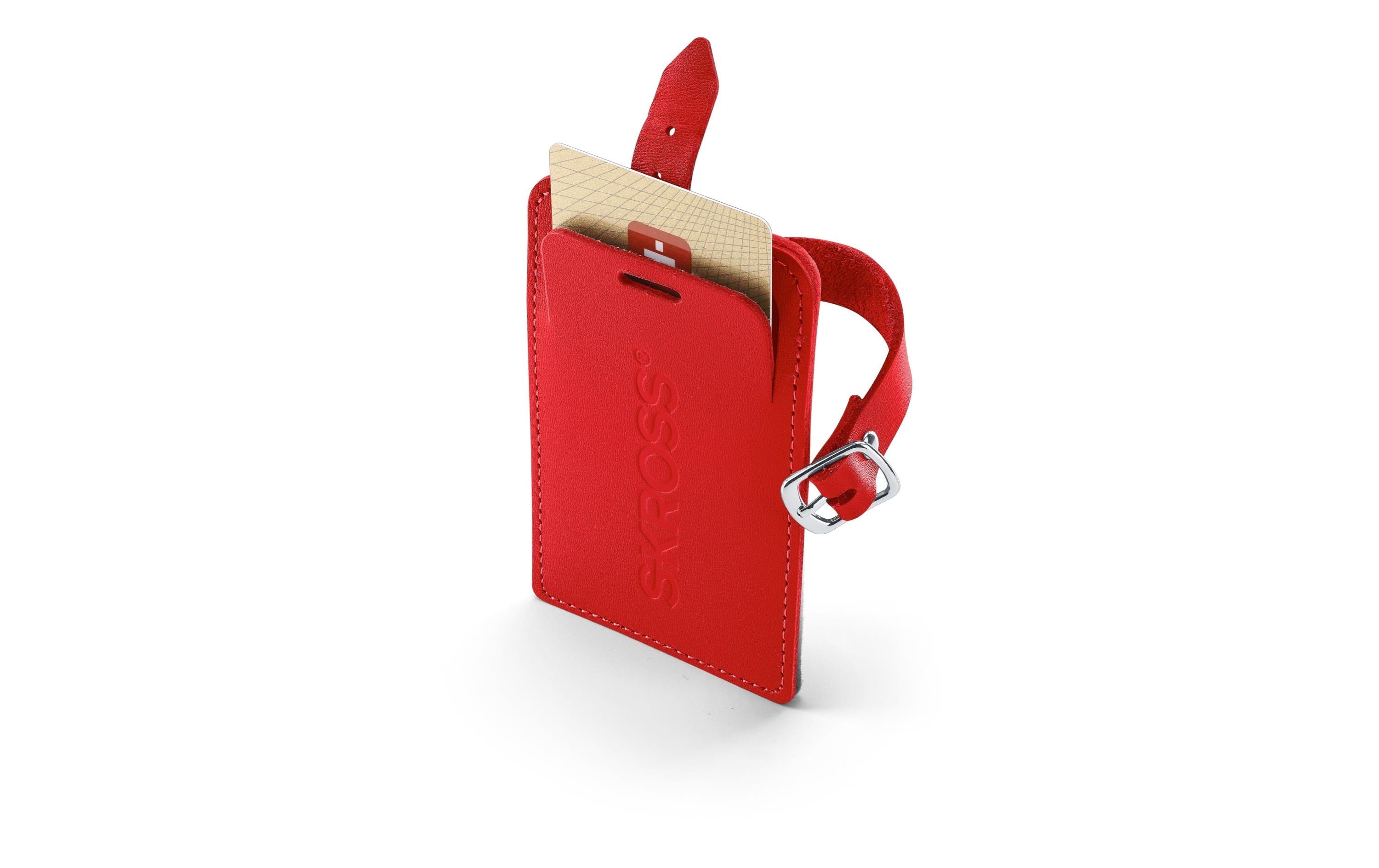Skross Gepäckanhänger, Luggage Tag Rot