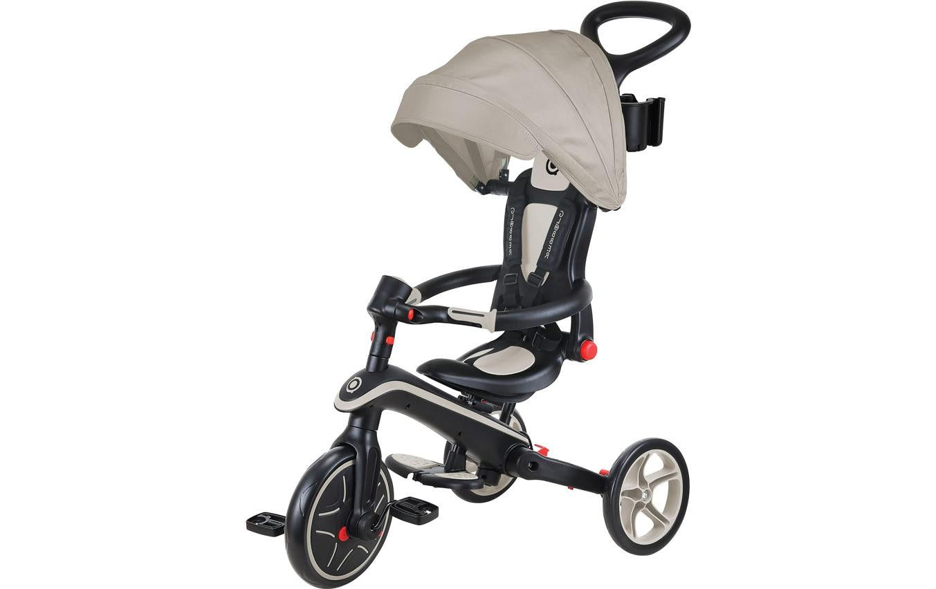Globber Trike Explorer 4 in 1 Foldable Taupe