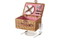 Boltze Picknickkorb Darcel H 19 cm, B 28 cm, Holzart: Weide, Pappel