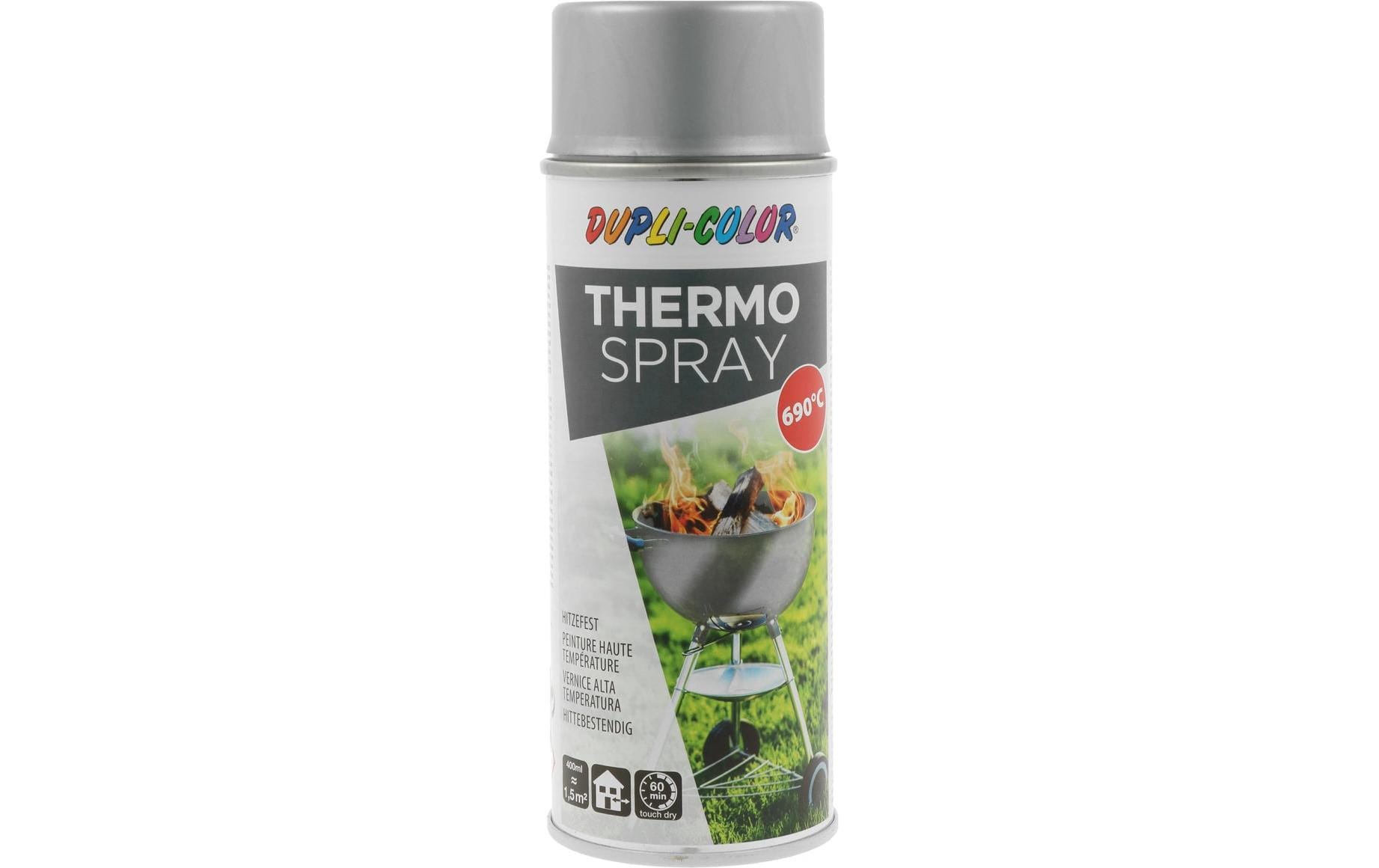 Dupli-Color Thermo Spray ultra matt silber, 400 ml