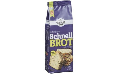 "Schnell Brot" Backmischung Reisbrot Beutel 500 g