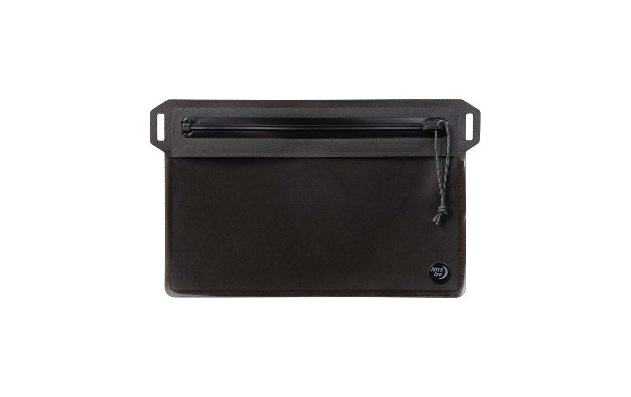 NiteIze Wasserdichter Reisebeutel M schwarz, 22.0 x 18.5 x 0.5 cm