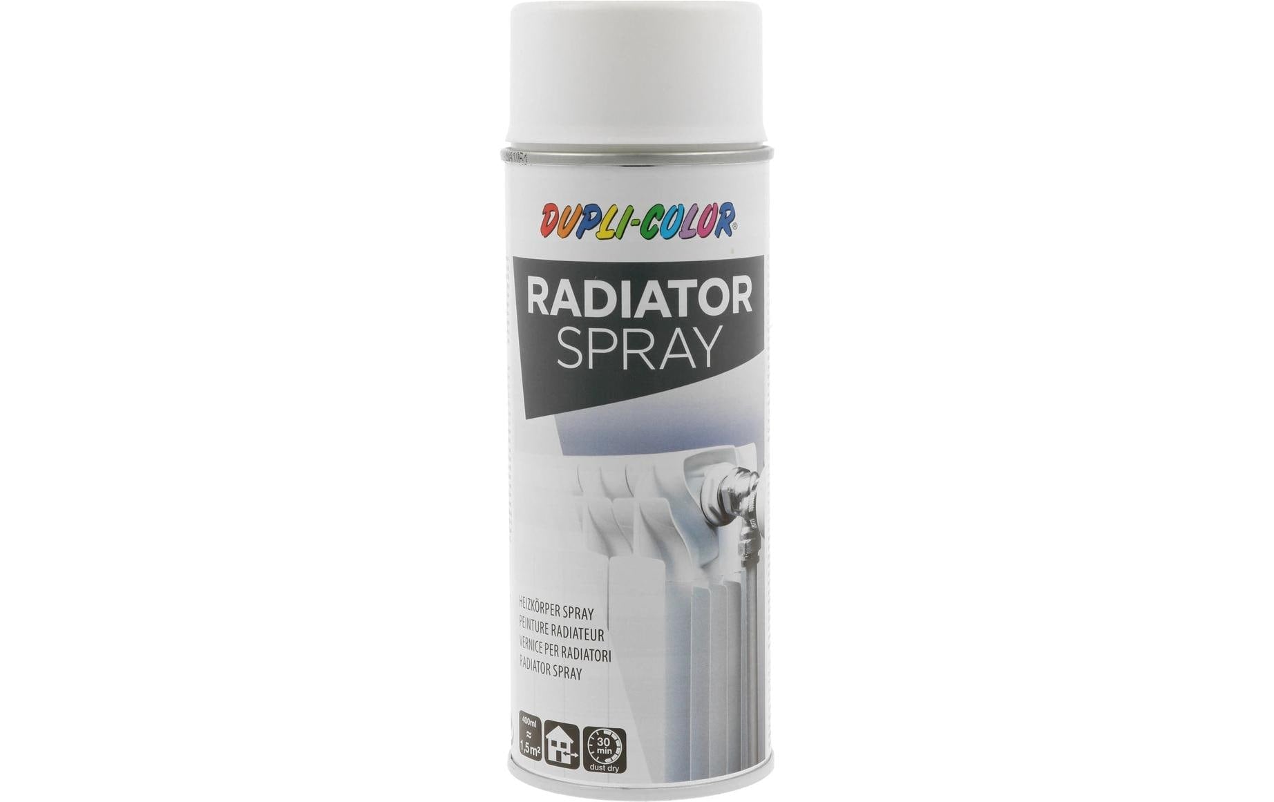 Dupli-Color Radiator Spray seidenmatt weiss, 400 ml