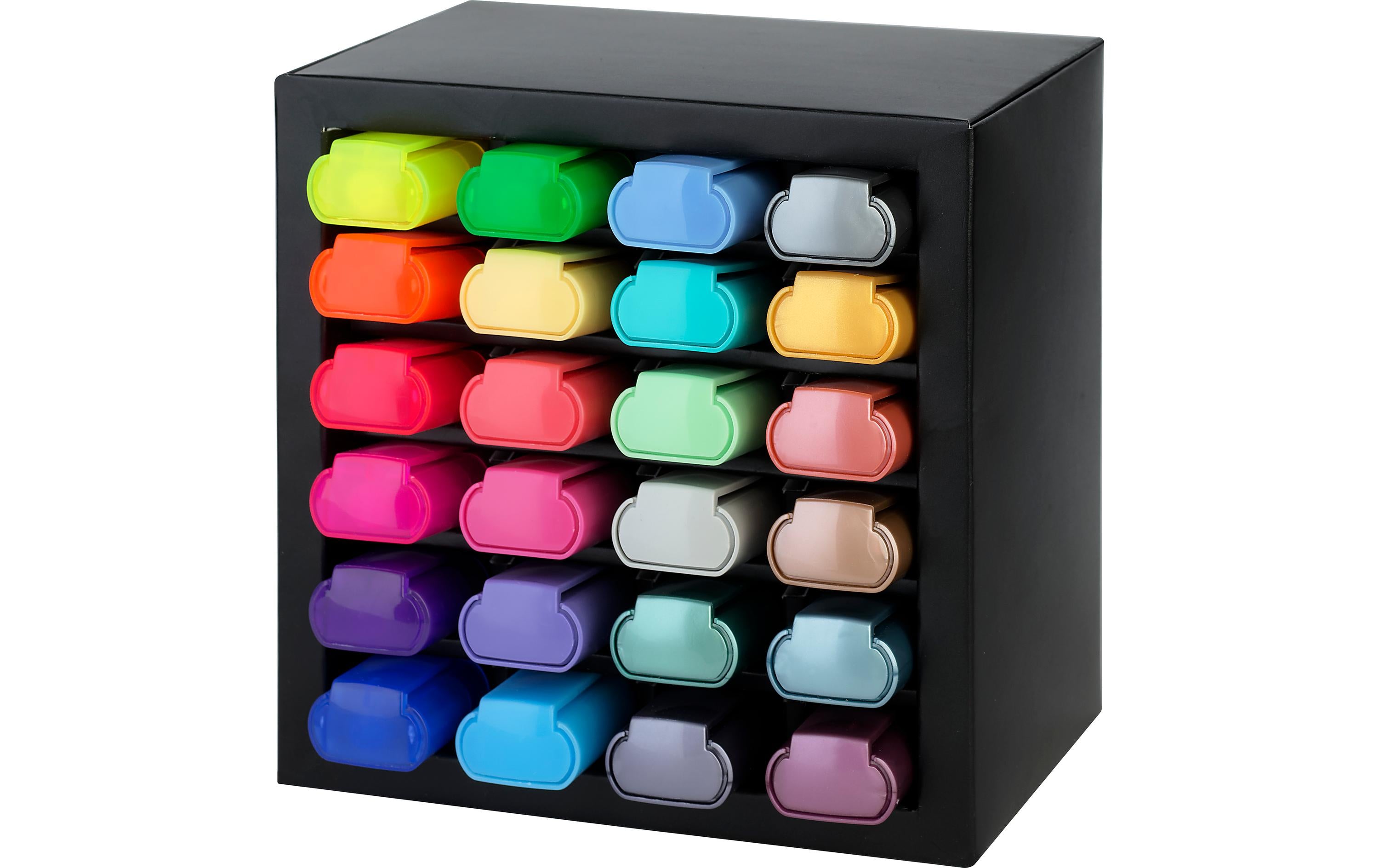 Faber-Castell Textmarker 46 24er Deskset 24er Etui, Karton