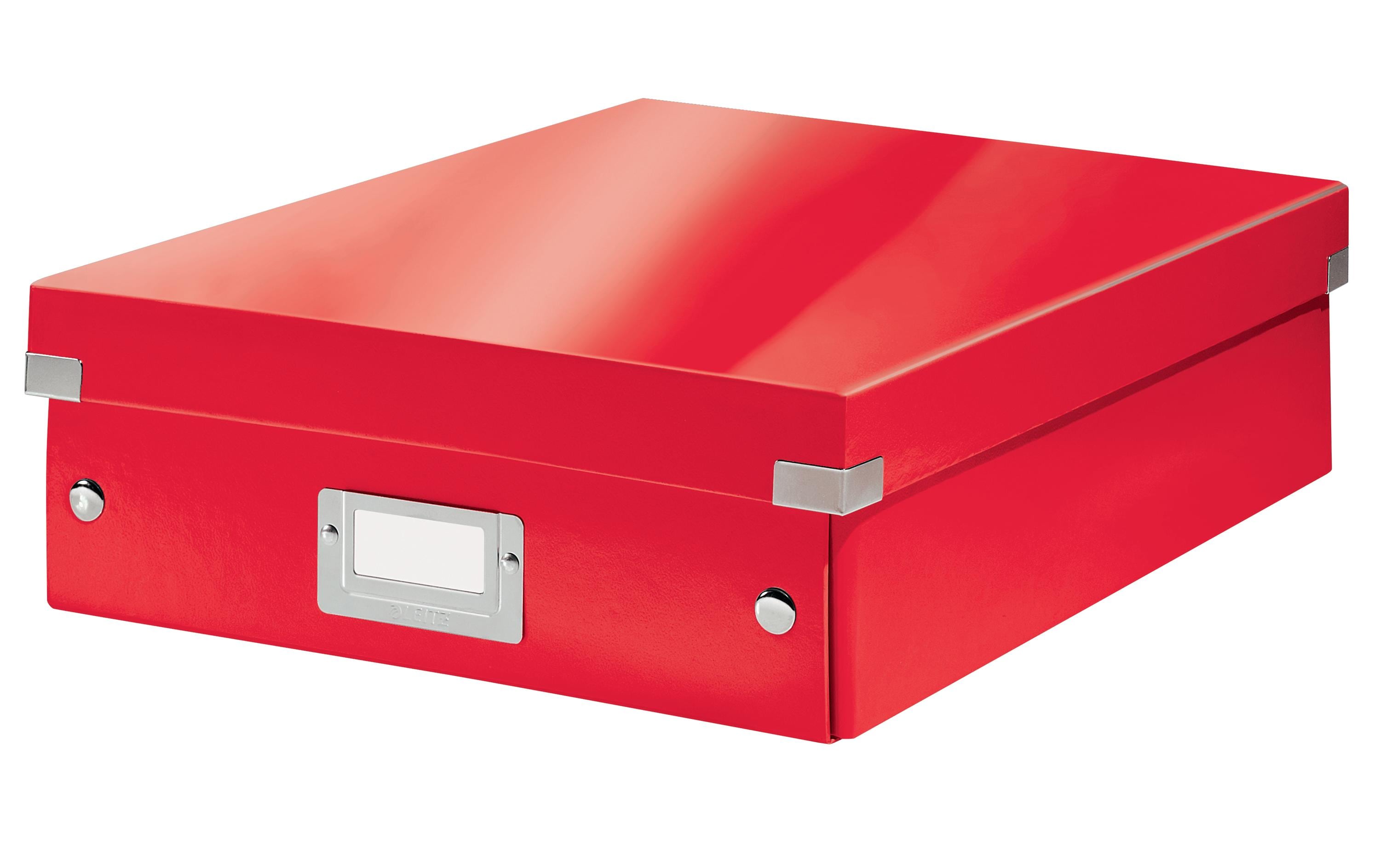 Leitz Click & Store WOW Organisationsbox Mittel, rot