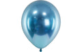 Partydeco Ballons Uni Glossy Mittel Blau, Ø 30 cm, 10 Stück