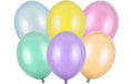 Partydeco Ballons Uni Strong Pearl Mix D: 30 cm, 100 Stück