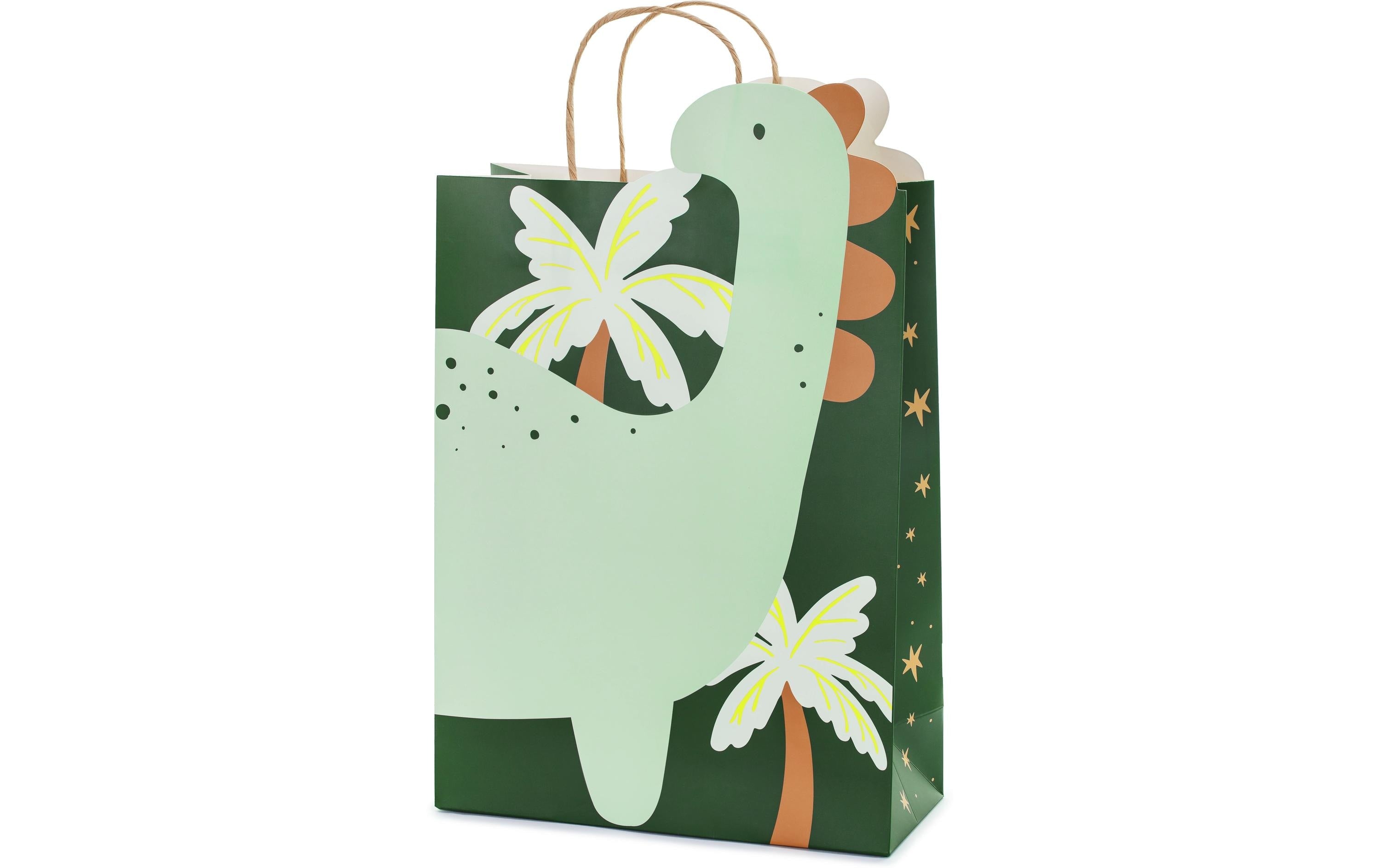 Partydeco Geschenktasche Dinosaurier mix, 10x24x37 cm