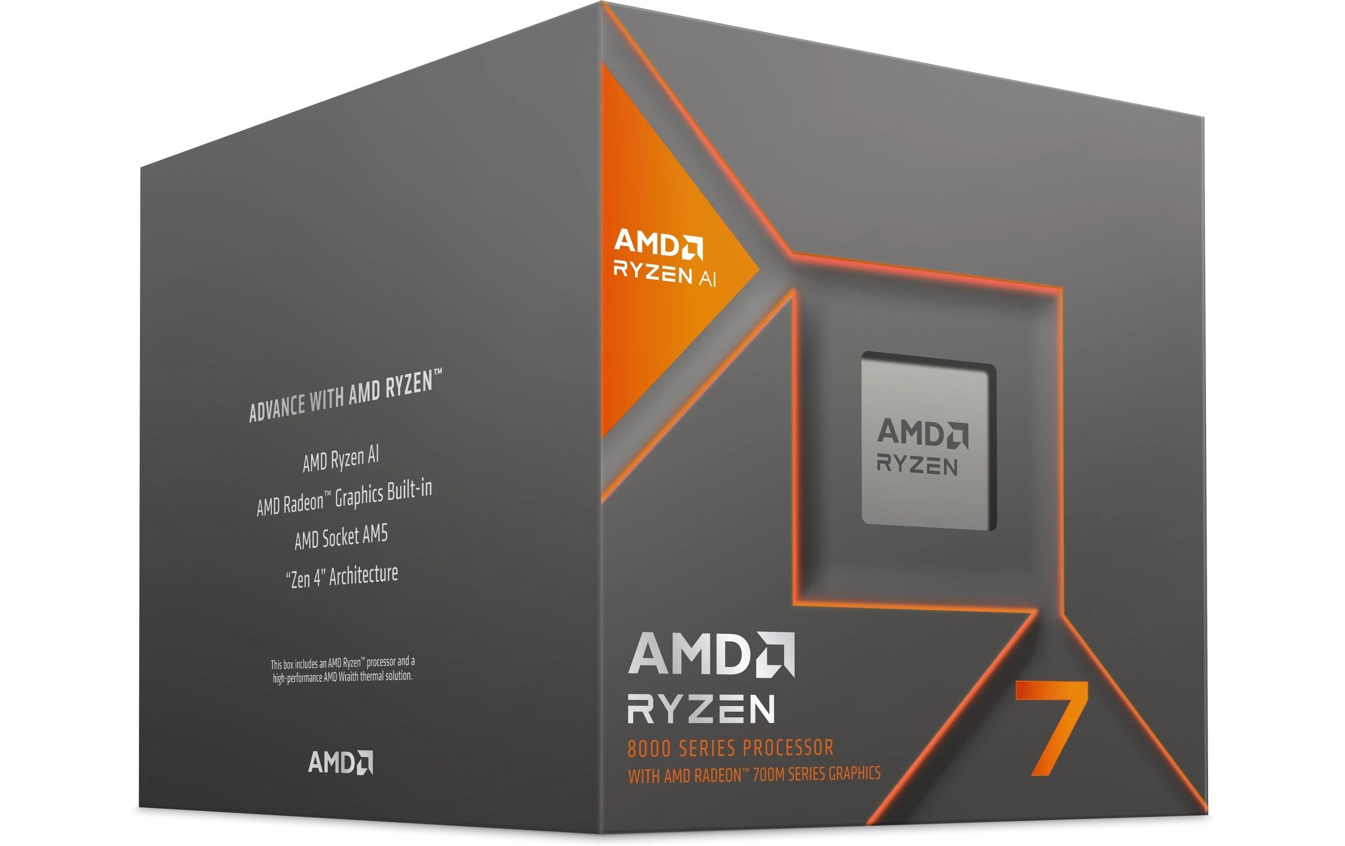 CPU AMD Ryzen 7 8700G/4.20 GHz, AM5 8-Core, 16MB Cache, 65W, Radeon 780M Gr.