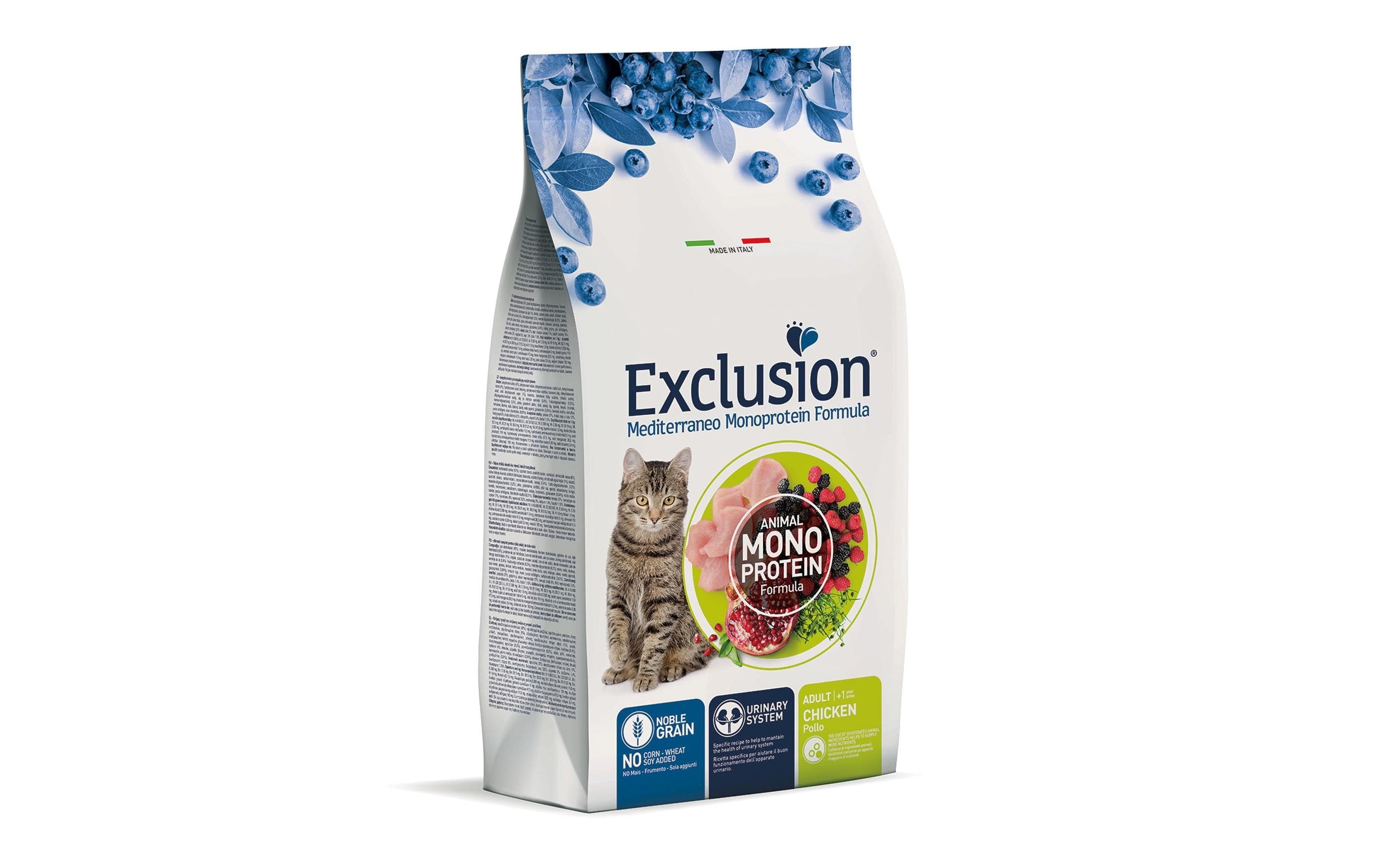 Exclusion Cat Adult Chicken 12kg Mediterraneo Monoprotein