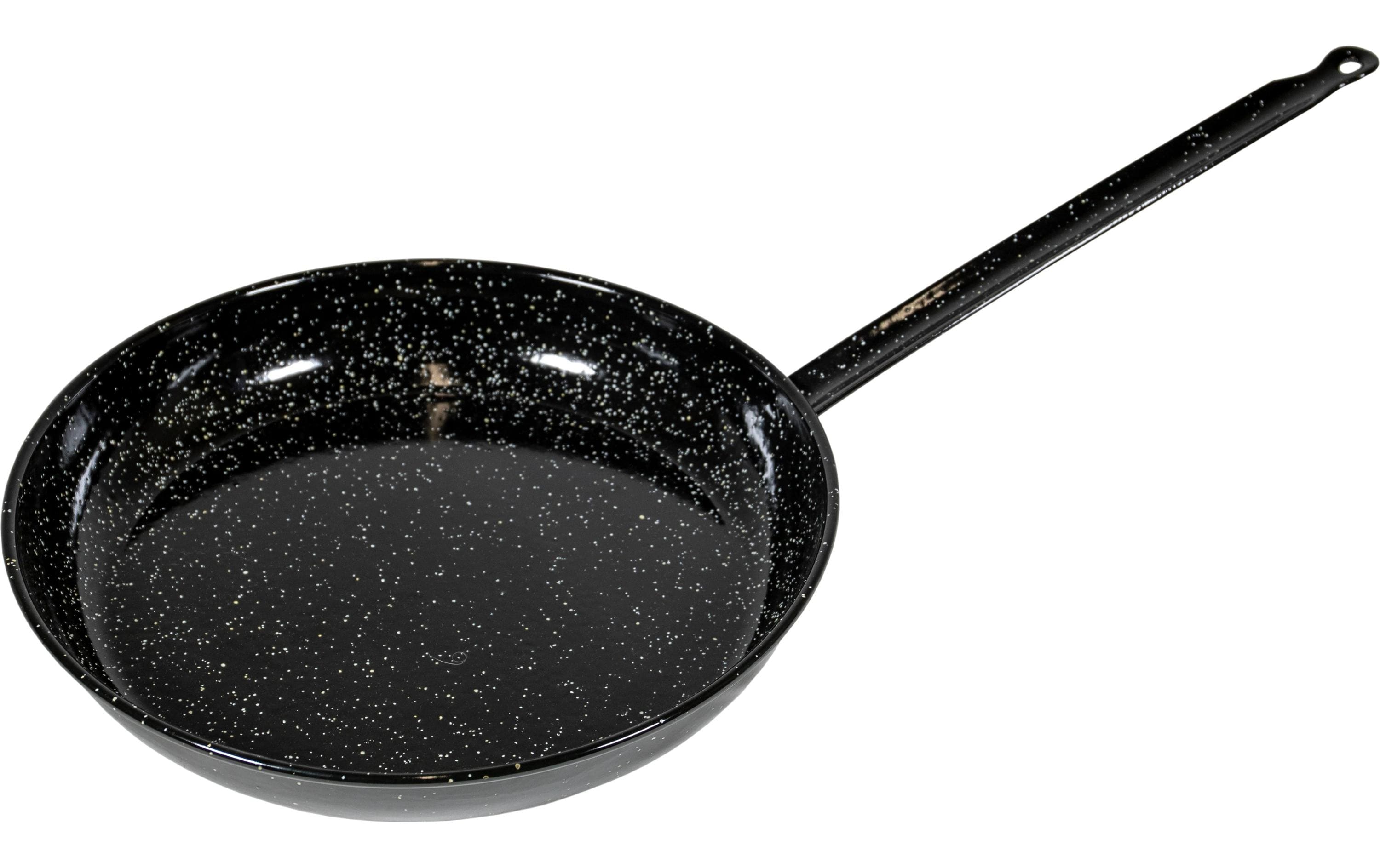 Garcima Pfanne 34cm emailliert mit Stiel 34cm
