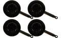 Garcima Pfanne tief ø 14 cm mit Stiel 4er-Set