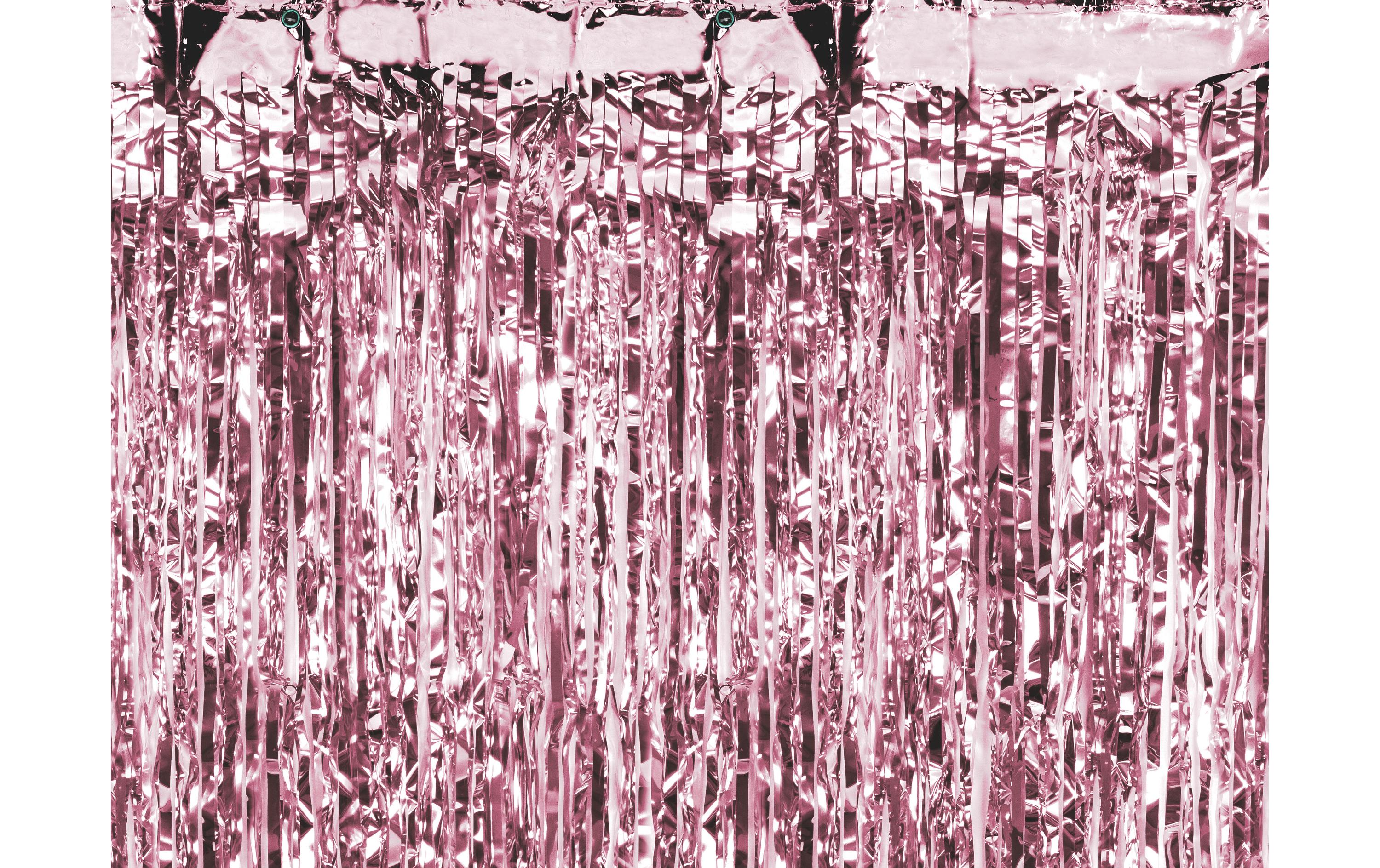 Partydeco Vorhang 90 x 250 cm, roségold