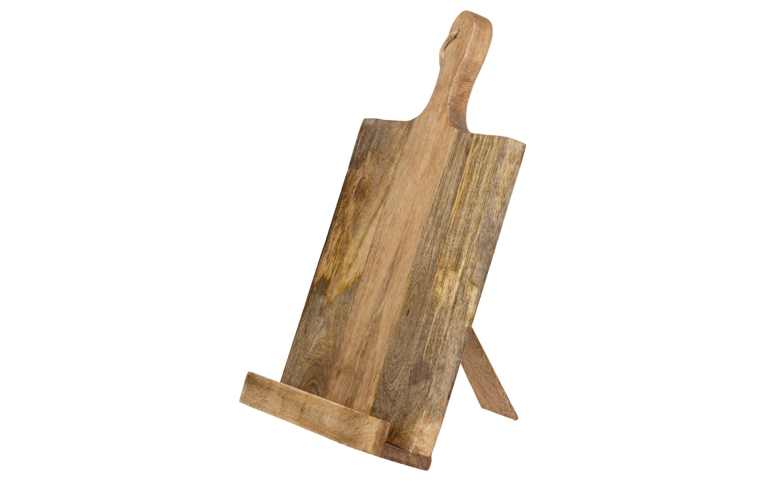 FURBER Kochbuchhalter Mango Holz, 25x38x6.5cm