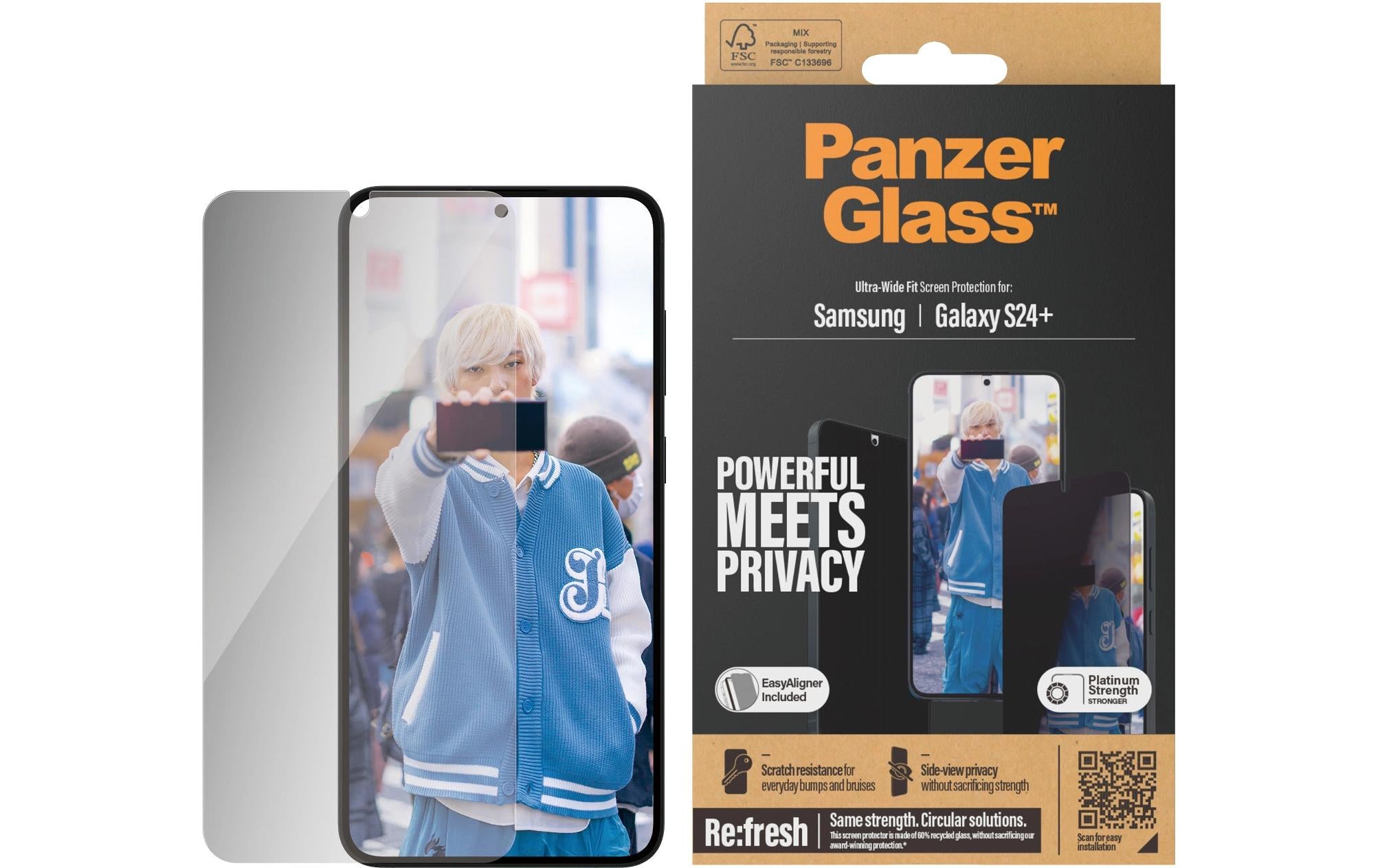 PanzerGlass Privacy, UWF Galaxy S24+