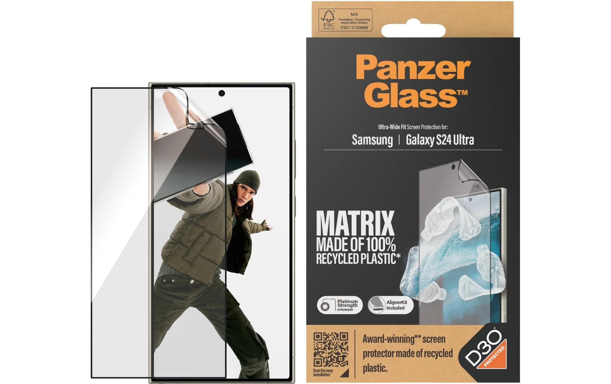 PanzerGlass Eco Matrix, D3O, UWF, AK