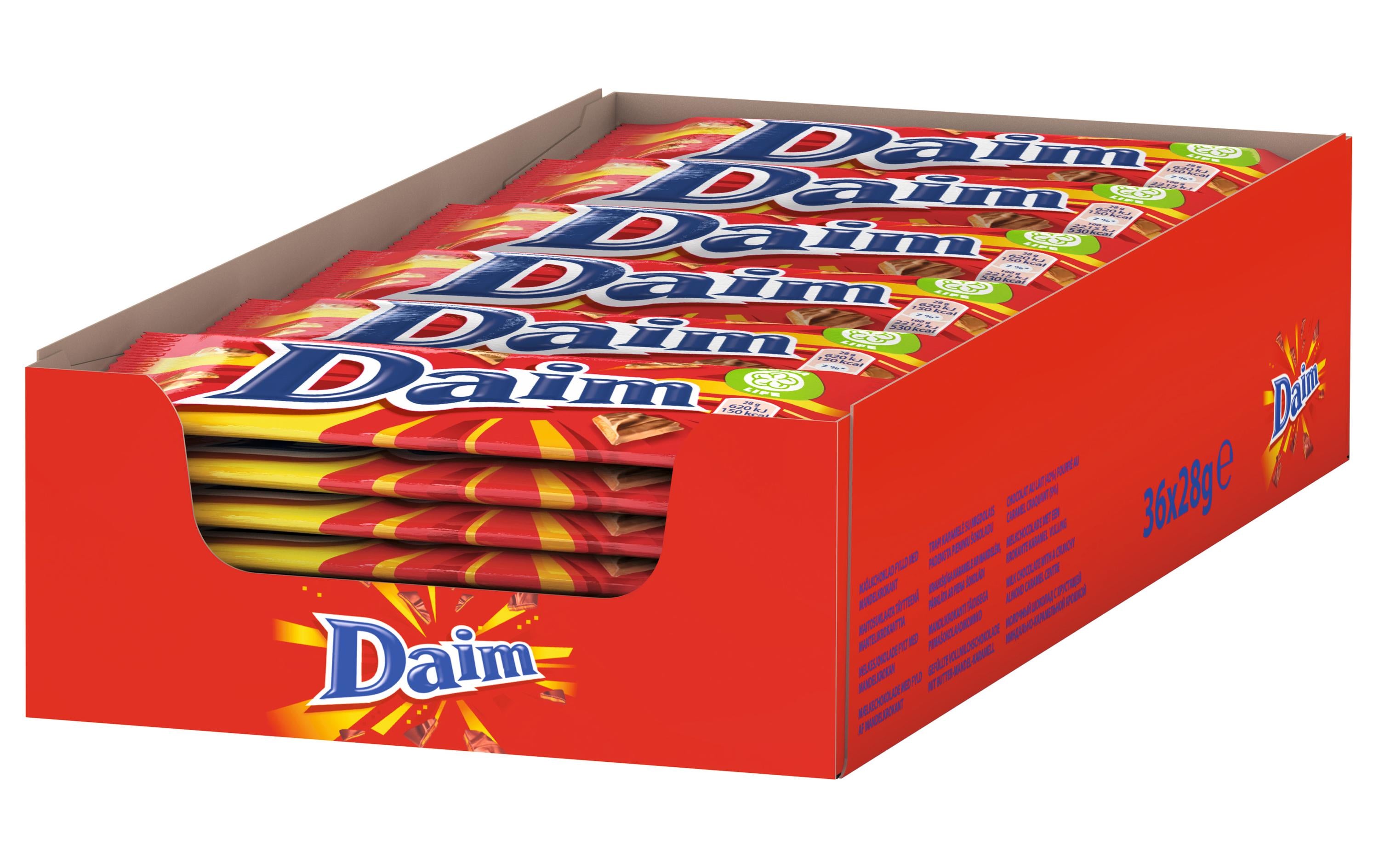 Schokoladenriegel Choc Bar 36 x 28 g