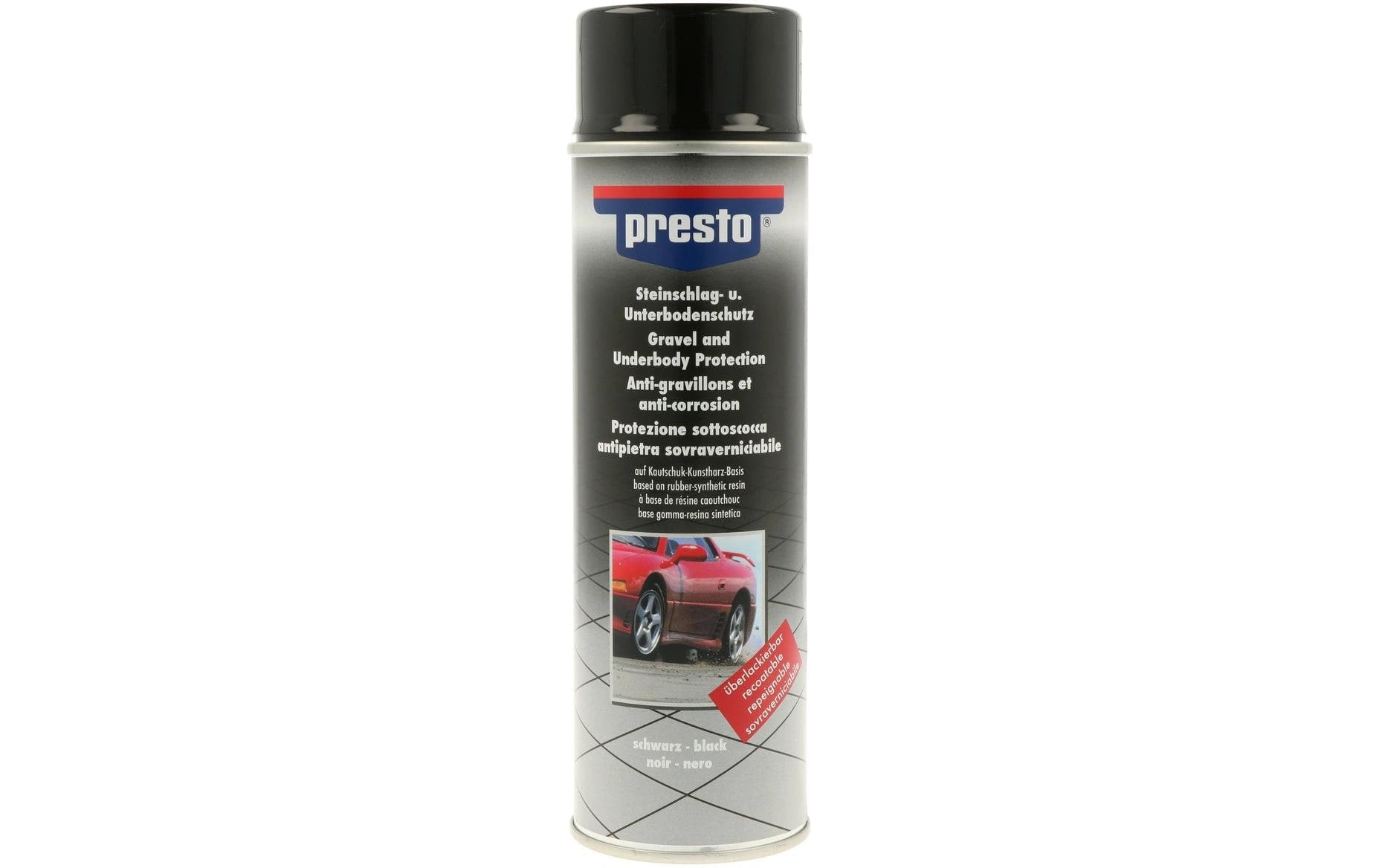 Presto Steinschlag überlackier. schw. 500ml