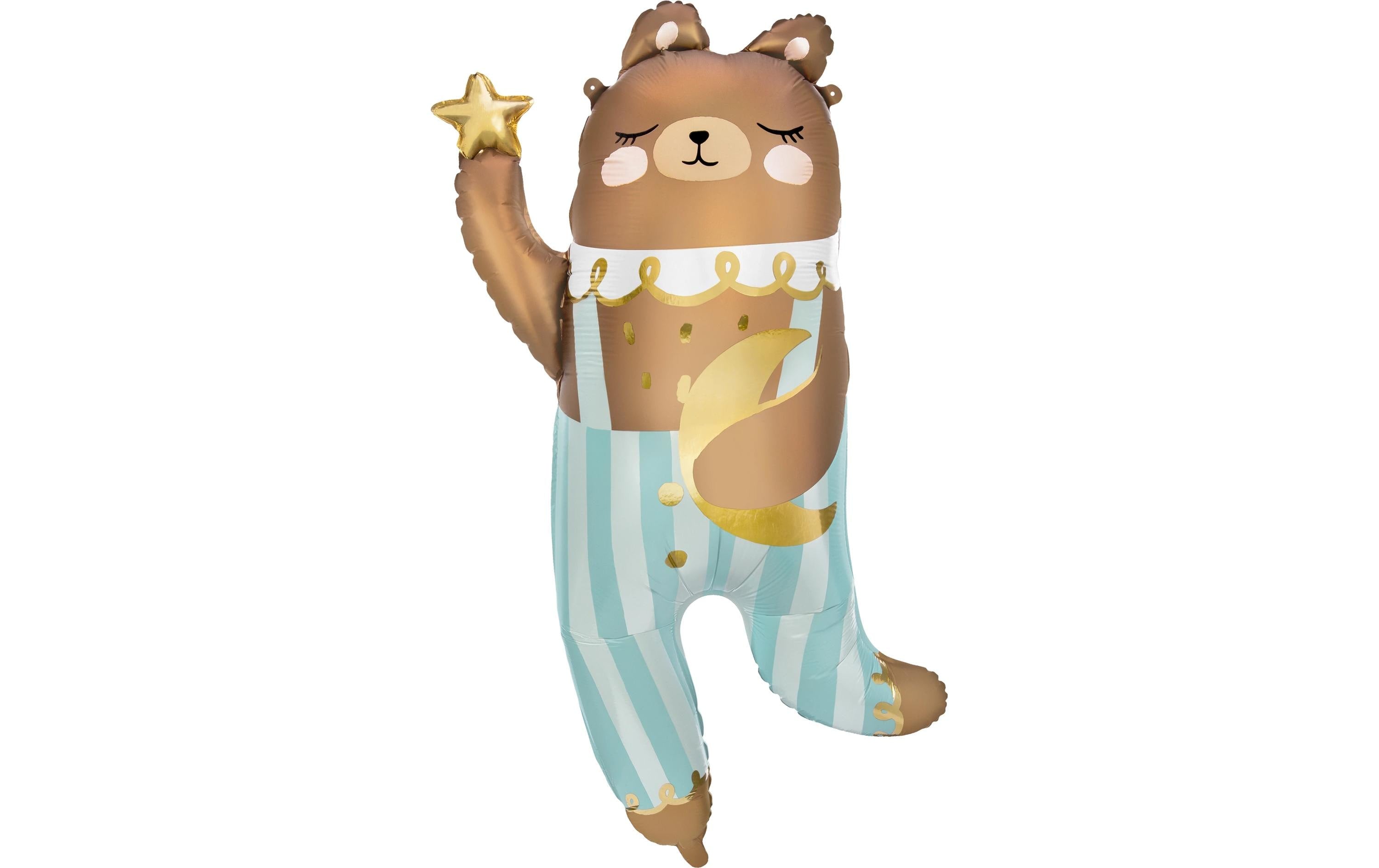 Partydeco Folienballon Teddybär 72x104 cm