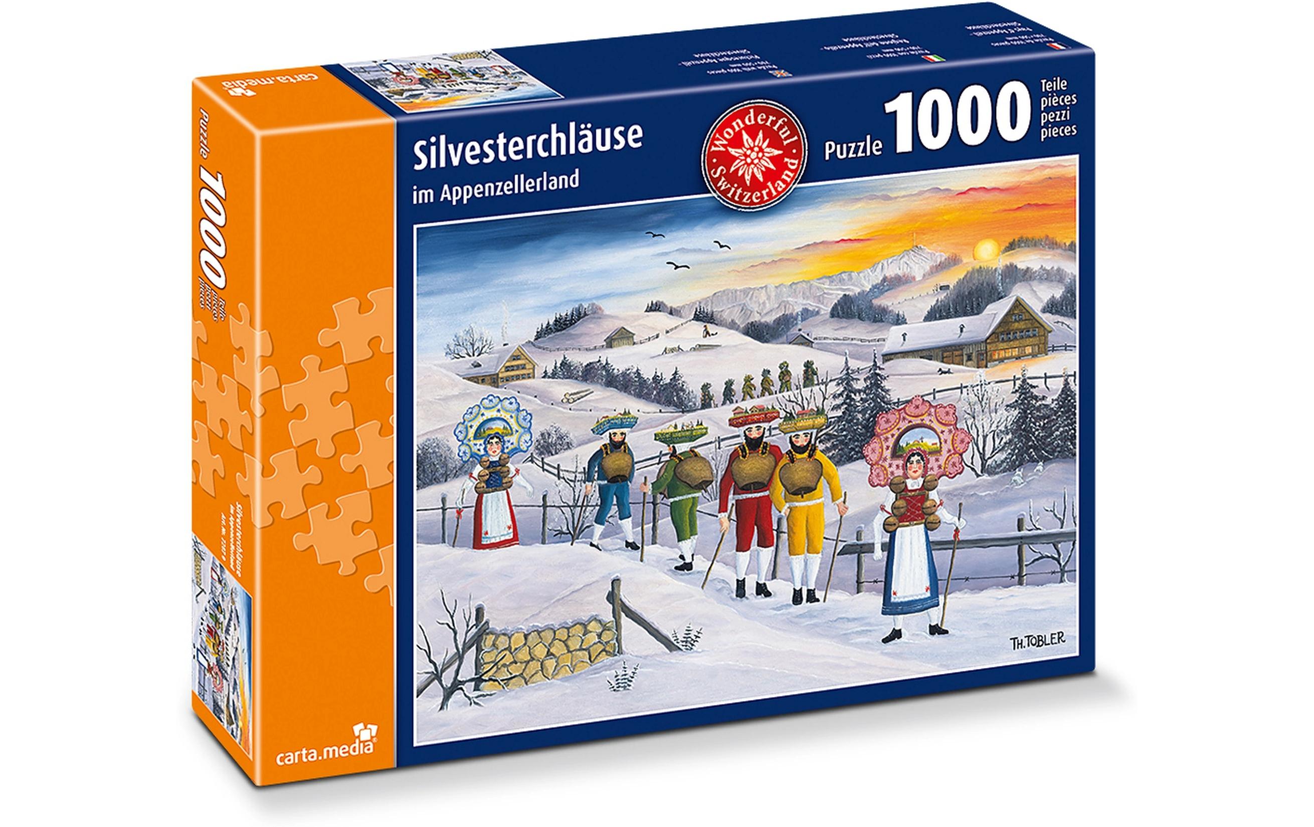 Silvesterchläuse 1000 Teile