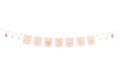 Partydeco Girlande Oh Baby hellrosa, 2.5 m