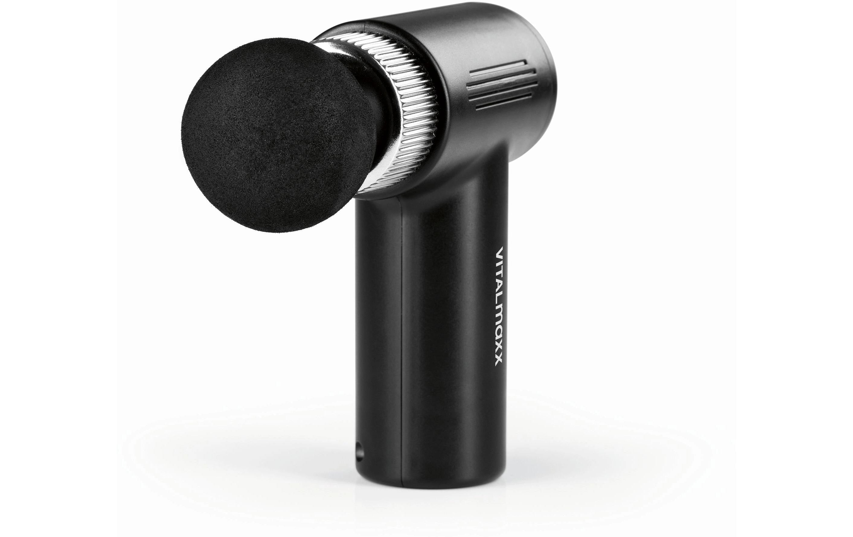 VITALmaxx Mini-Massage Gun 5-Teilig 7.4V, 5-Teilig Schwarz/Silber