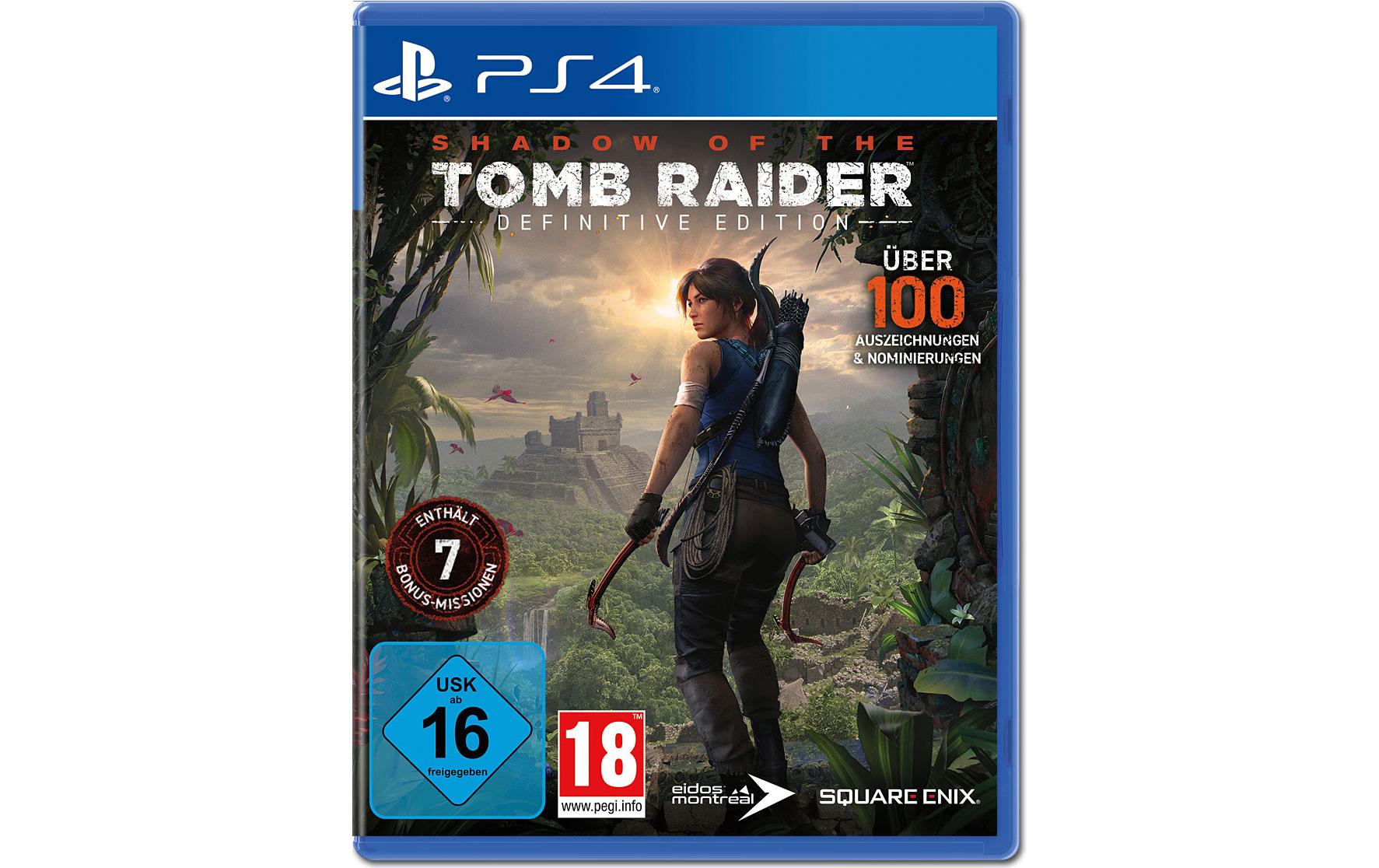 Shadow of the Tomb Raider Definitive E, PS4 Alter: 18+