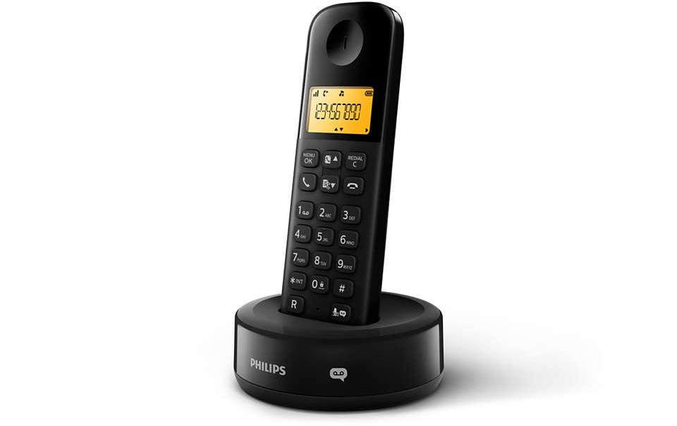 Philips D1651B Schwarz