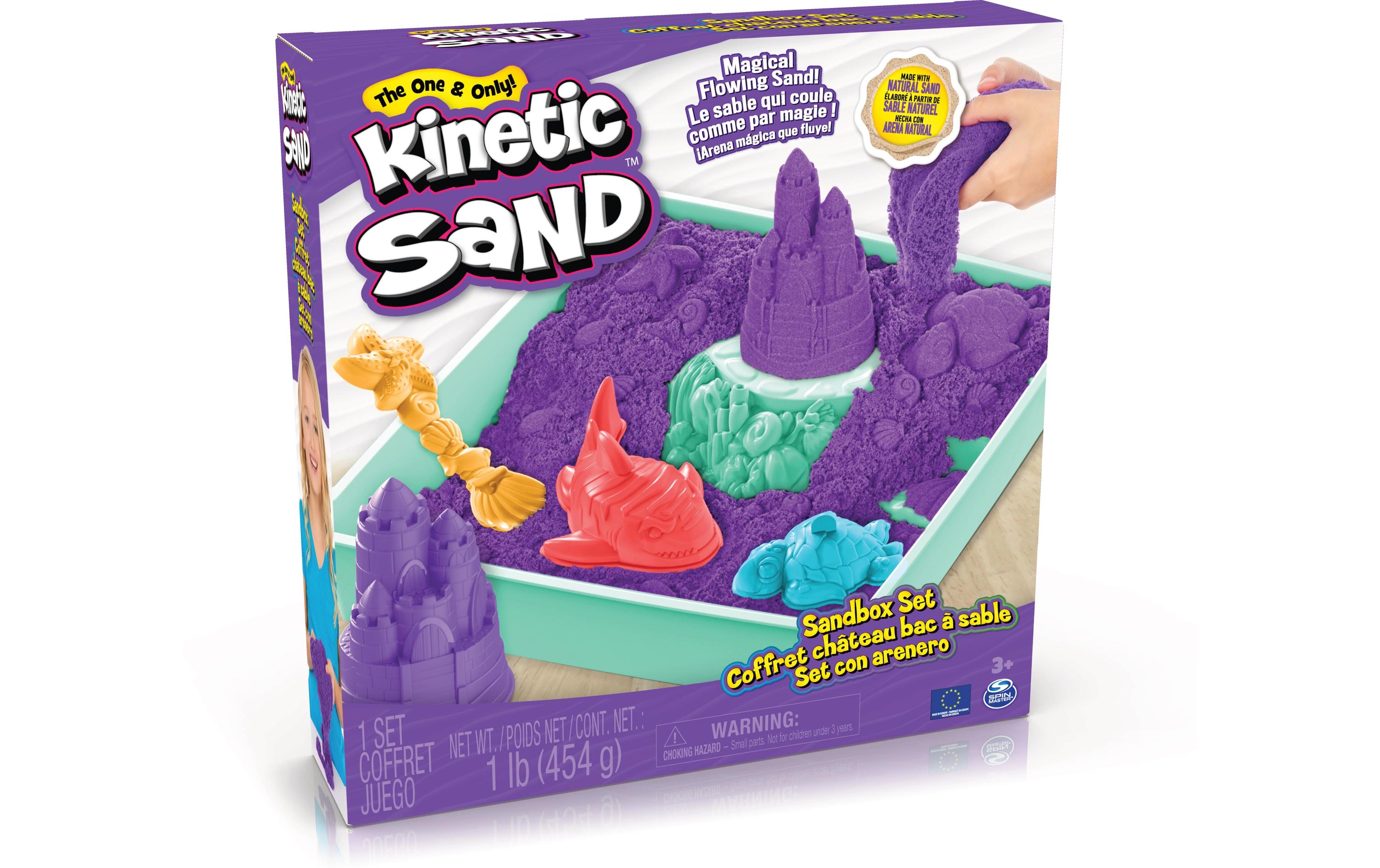 Kinetic Sand Box Lila
