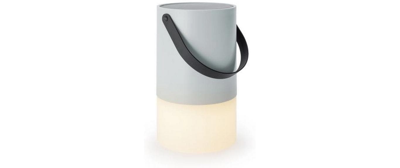 STT Solar Motion Lamp blue 8LED ww, D10.5xH18.2cm