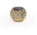 STT Solar Antic Globe Santana 1LED ww, 22x18cm, anthracite