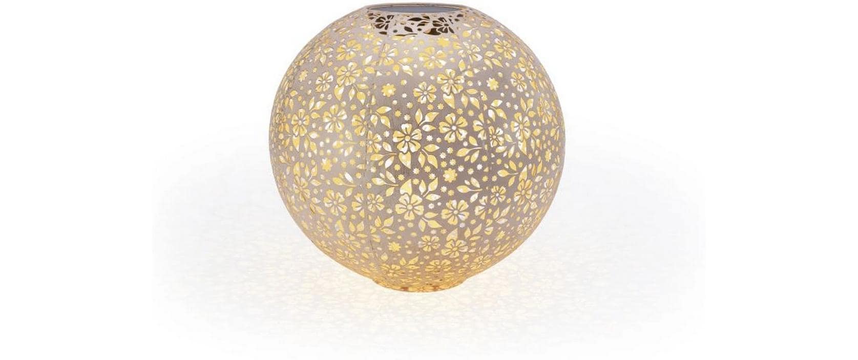 STT Solar Antic Ball Carrera 40 1LED ww, D40cm, pale rose