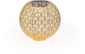 STT Solar Antic Ball Grafic 30 1LED ww, D30cm, light beige