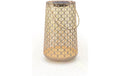 STT Solar Antic Lantern Grafic 1LEDww, 46x28cm, light beige