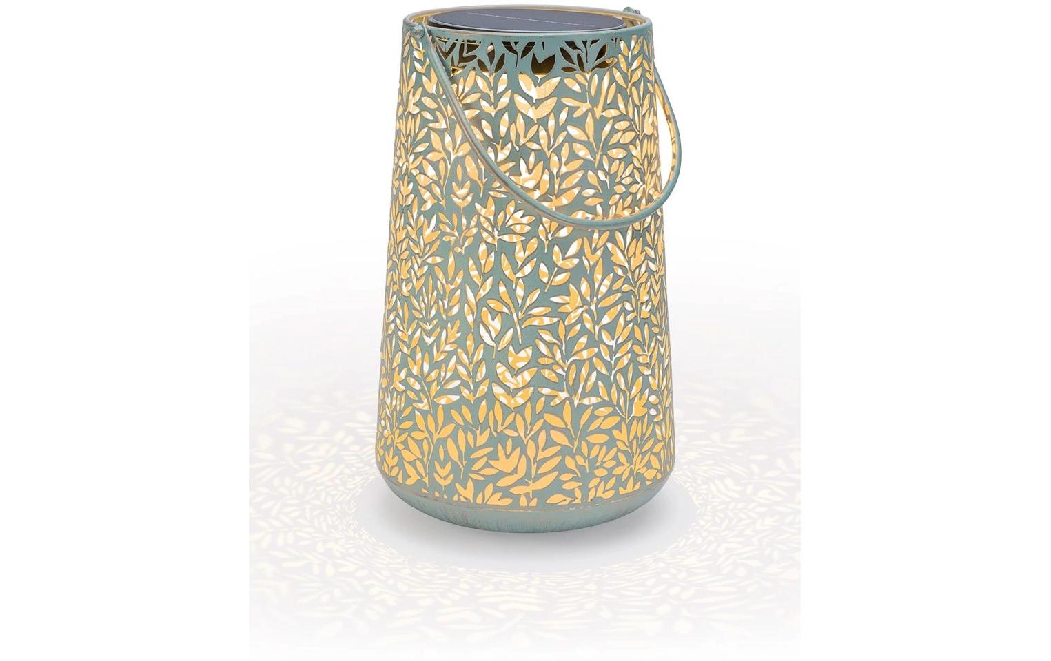STT Solar Antic Lantern Mistral 1LEDww,32.5x20cm, light mint