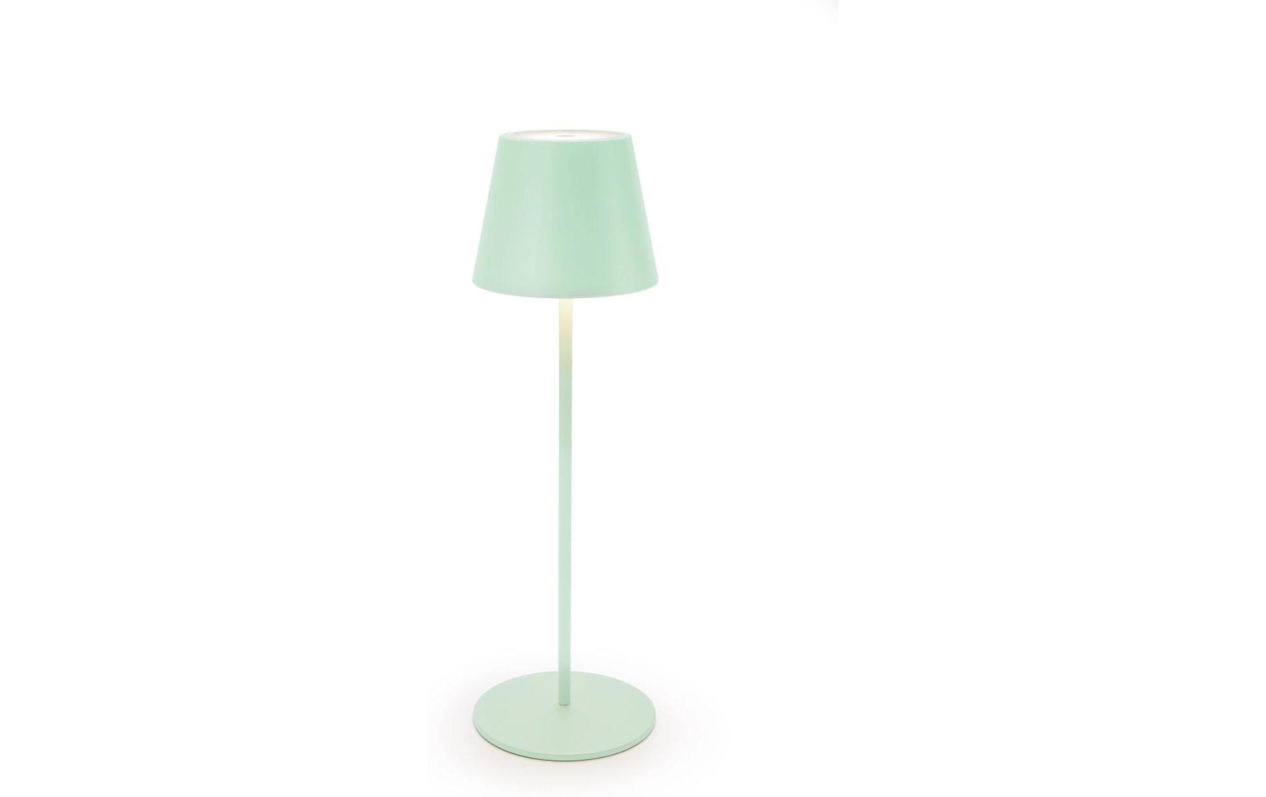 STT Tischleuchte Motion Lamp USB Luna 23LED ww, D12xH38cm, iceblue