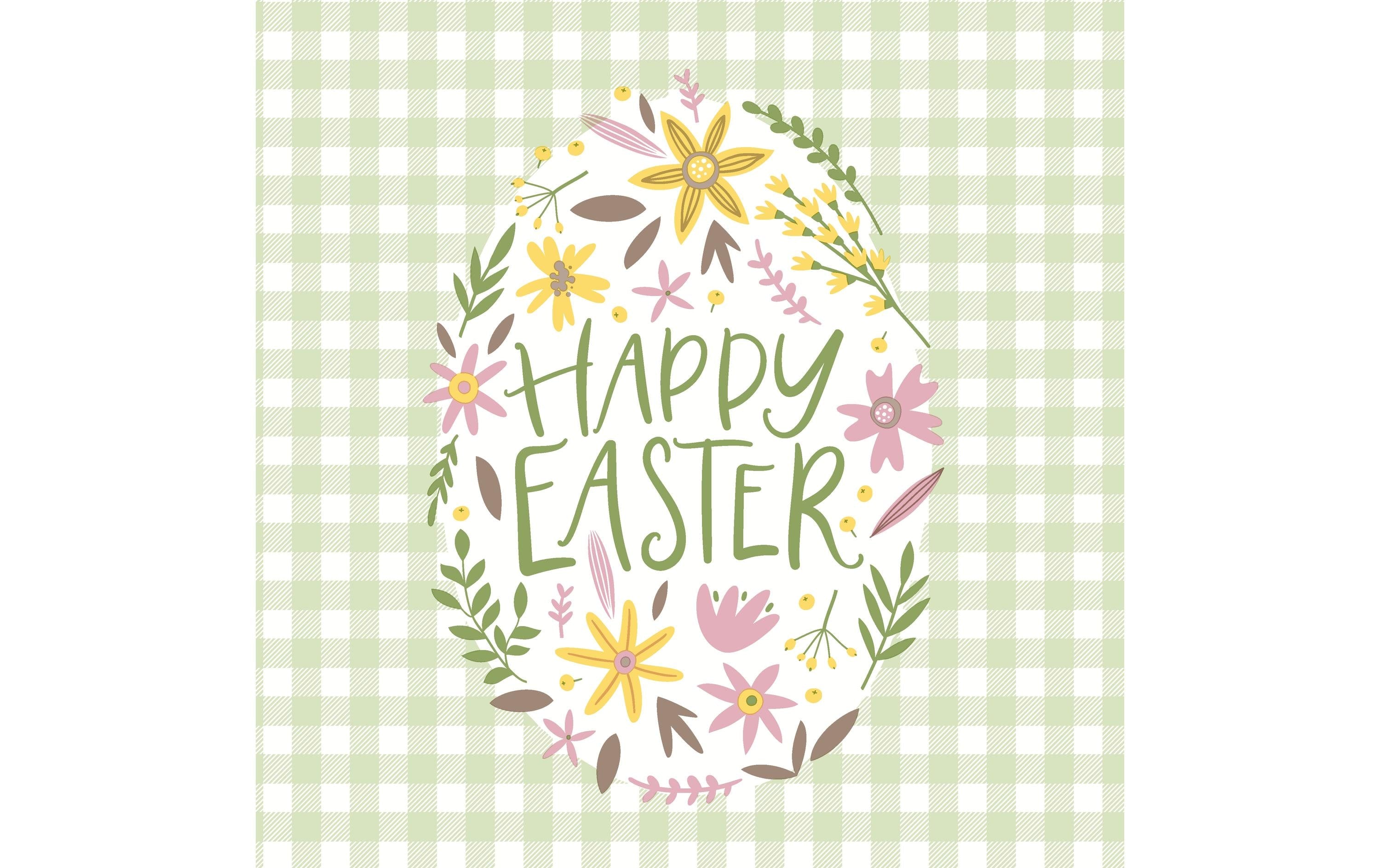Paper + Design Servietten Happy Easter 33x33 cm, 20 Stück