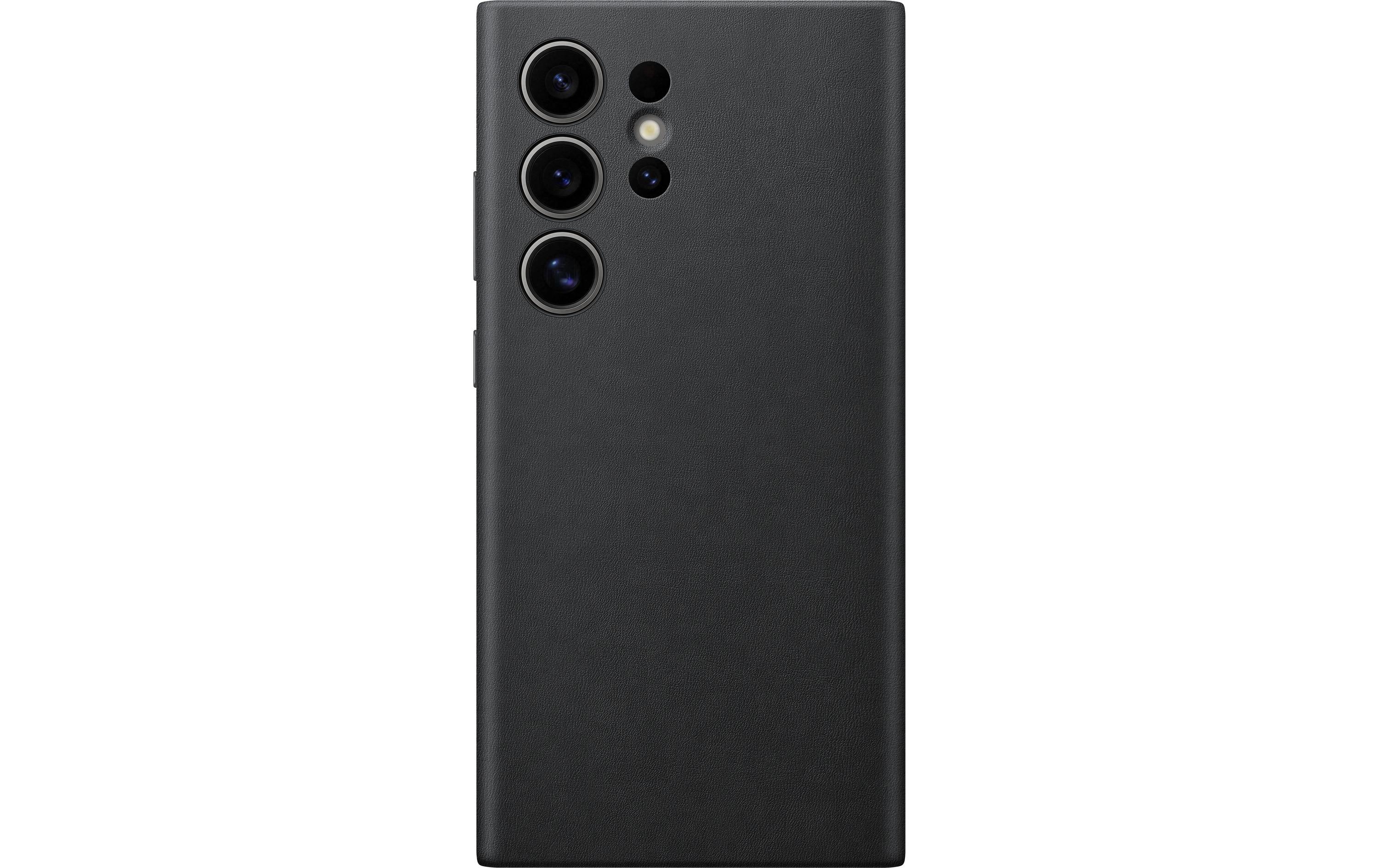 Samsung Vegan Leather Case Black Samsung S24 Ultra
