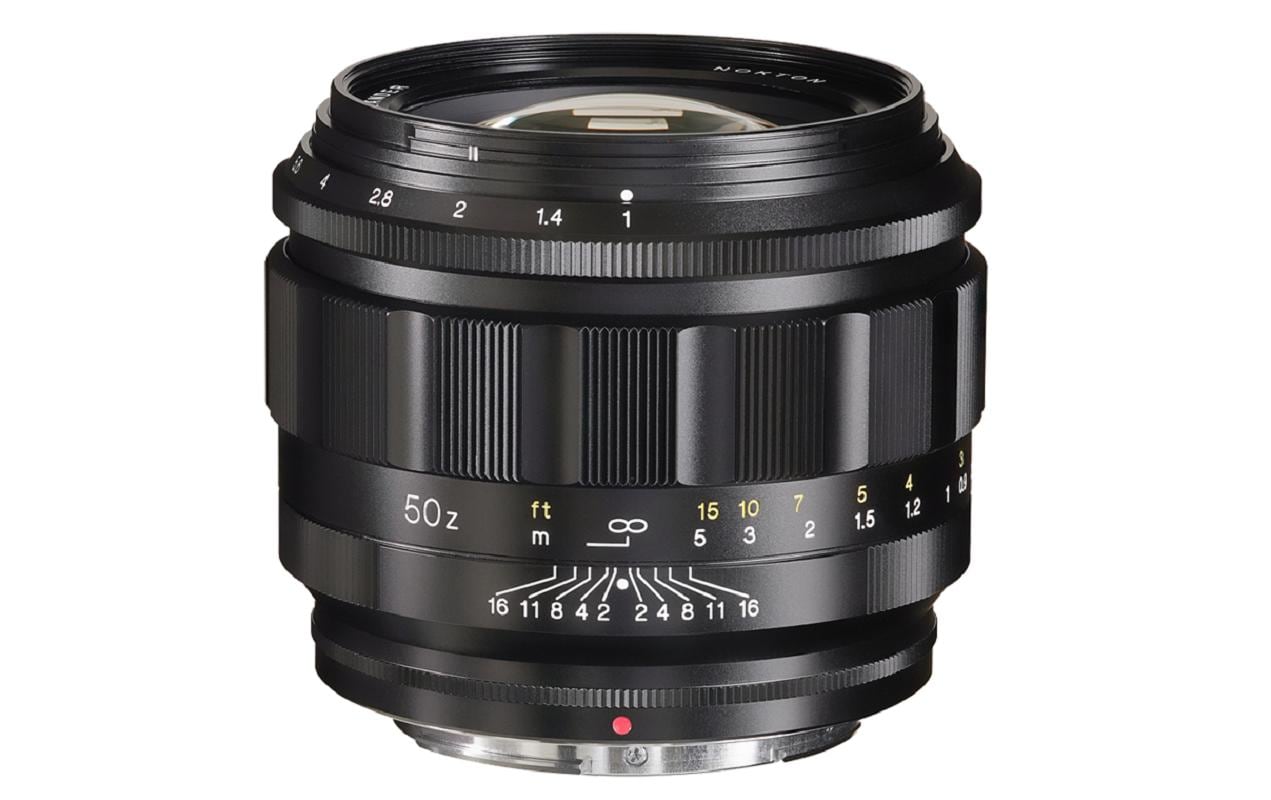Nokton 50mm / 1.0 asph. schwarz Nikon Z