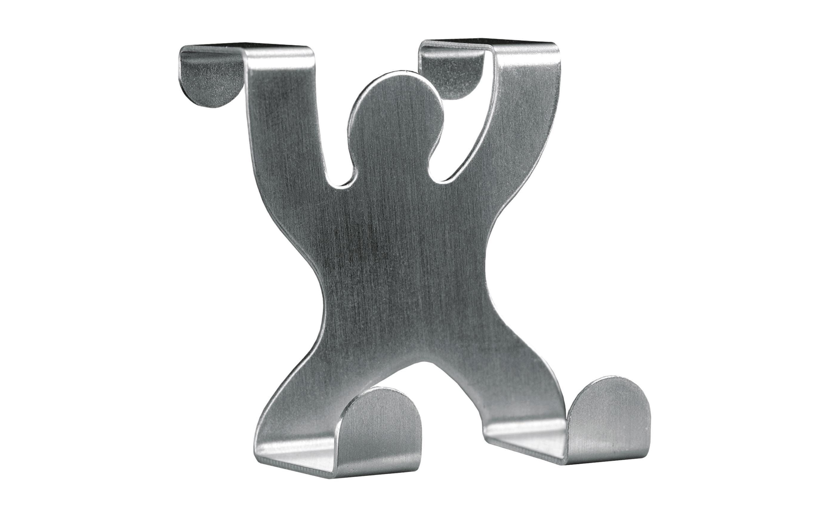 Kleine Wolke Handtuchhalter Climber Edelstahl, Farbe: Chrom