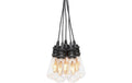 Konstsmide Lichterkette Basis-Set klar 10x LED bernstein, inkl. Netzstecker IP55