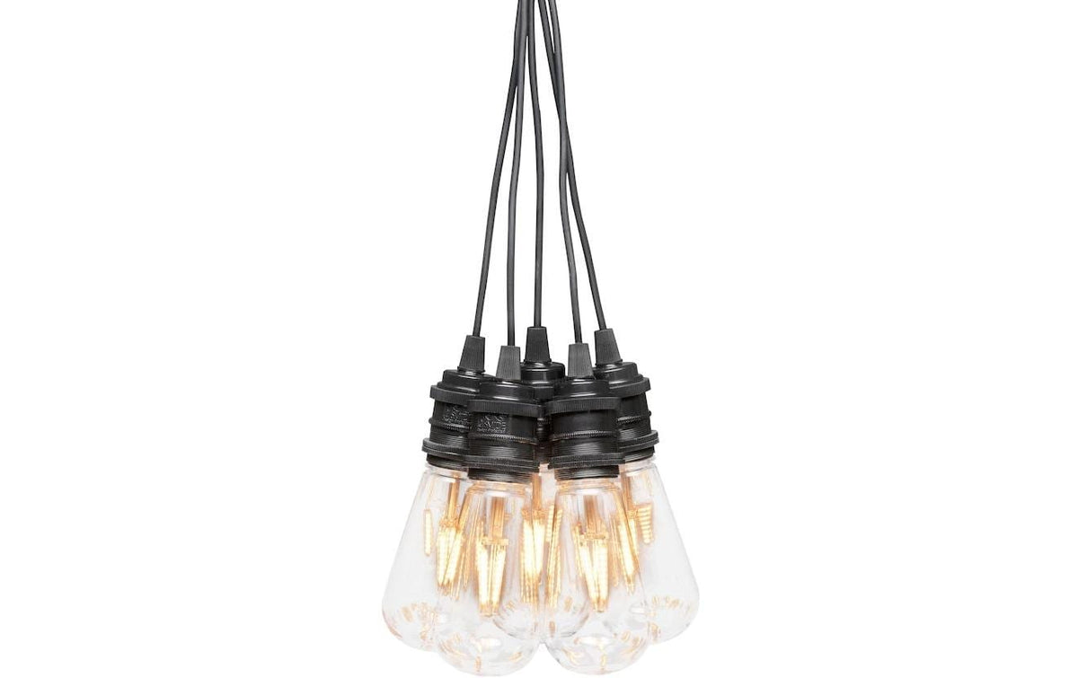 Konstsmide Lichterkette Erweiterung klar 10x LED bernstein, für Artikel 2351-800