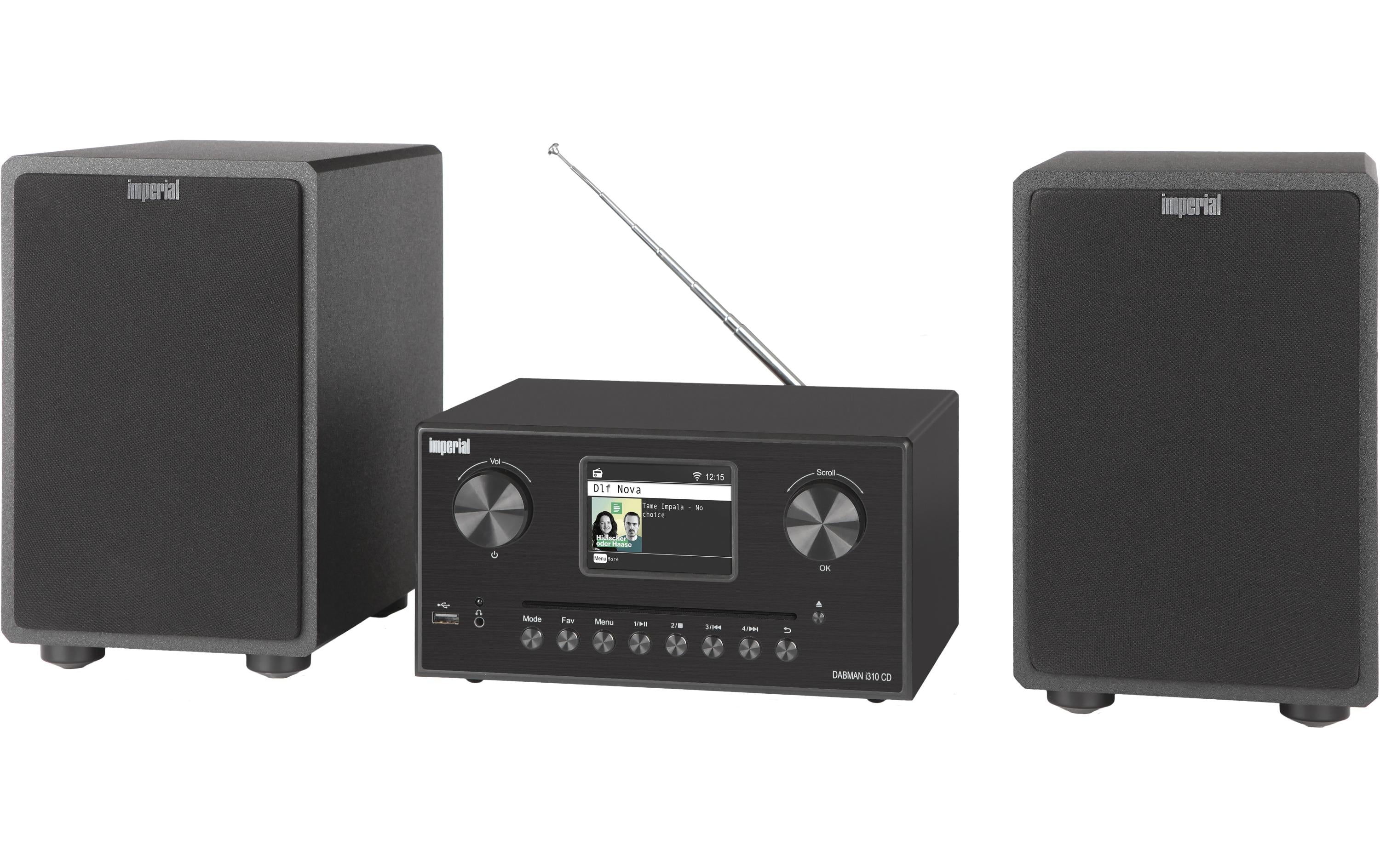 Imperial Dabman i310 CD Micro-HiFi-System, DAB+/Internetradio, CD