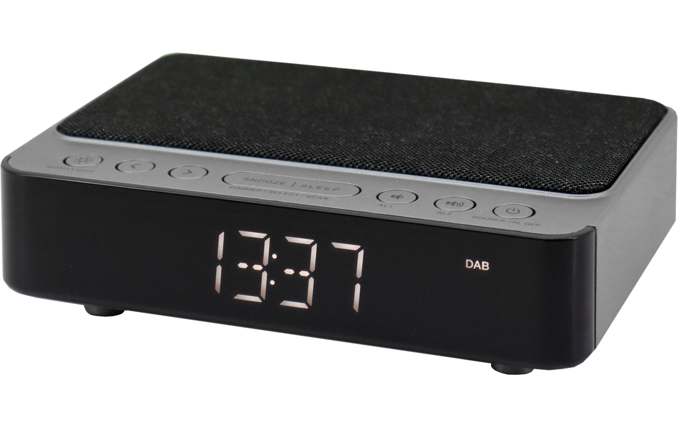 Soundmaster UR250AN DAB+ Radiowecker mit drahtlos Ladefunktion