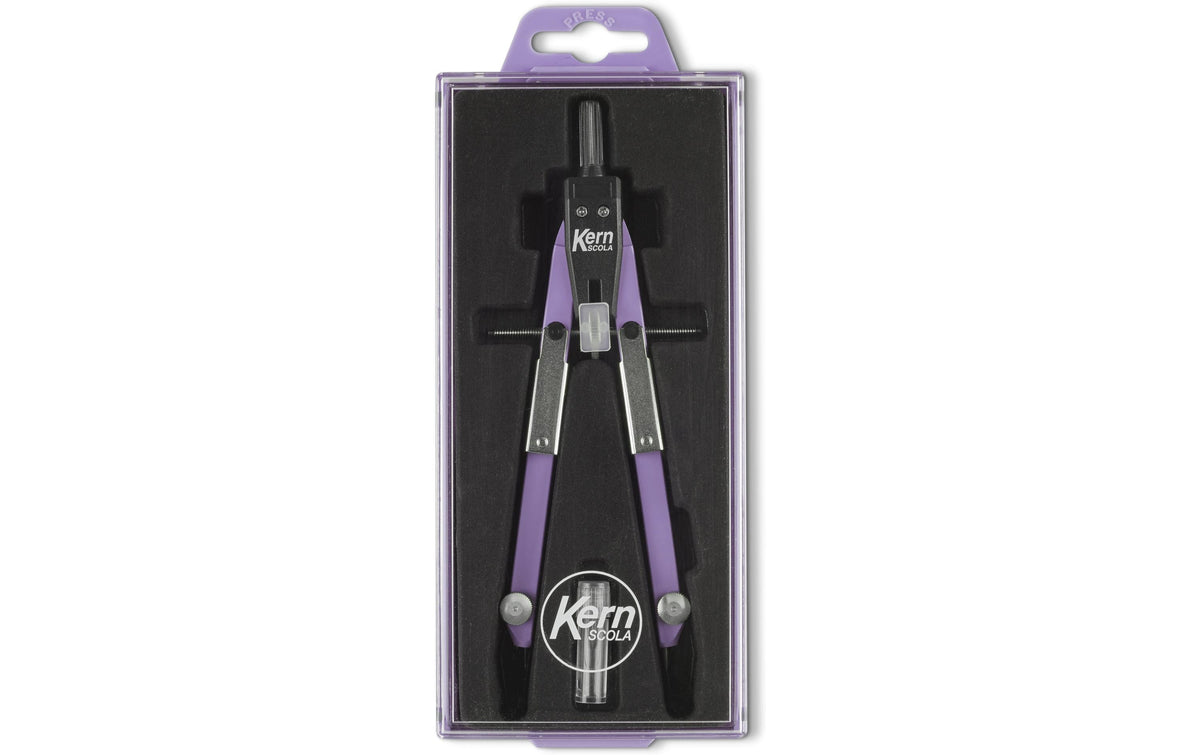 Kern SCOLA Zirkel violett Schnellverstellbar
